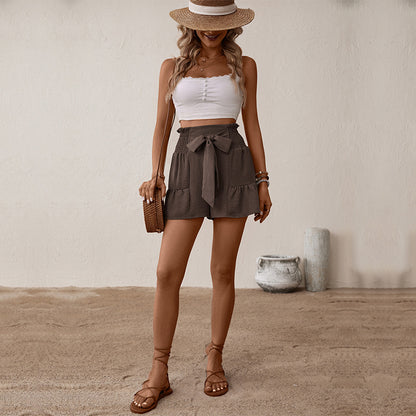 Casual Wide Leg Shorts